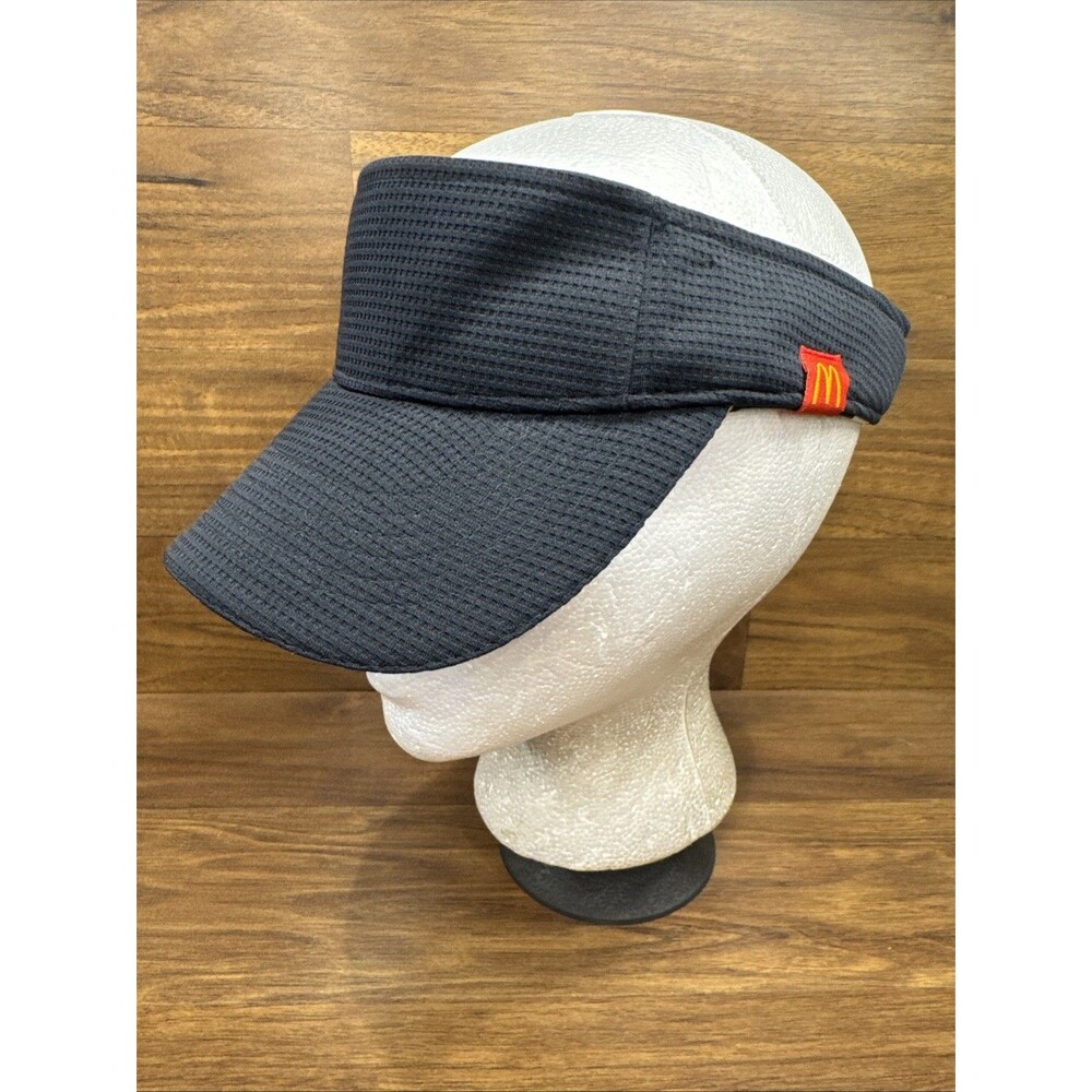 McDonalds Apparel Collection Sun Visor Hat Adult Adjustable Snapback Employee L3